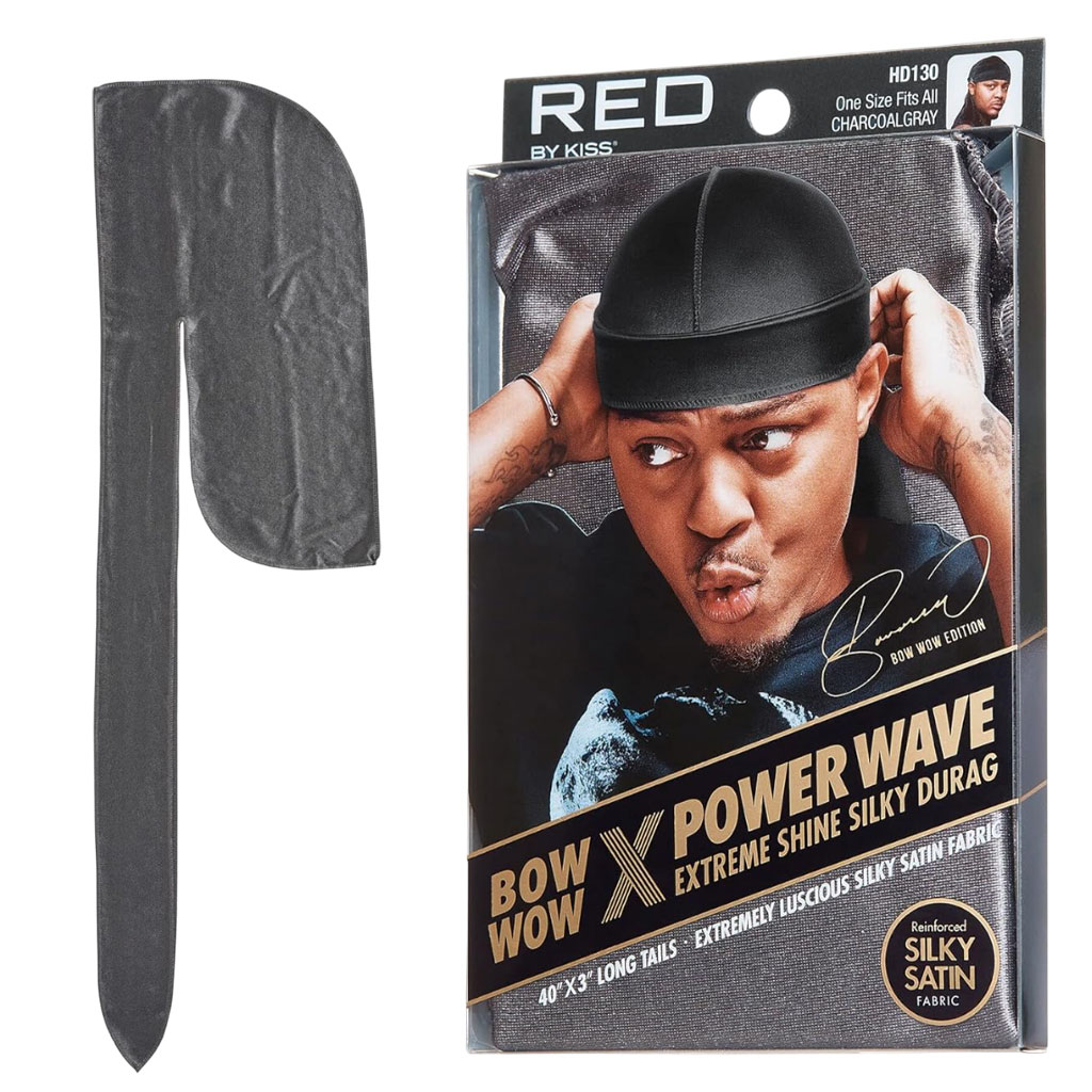 Red By Kiss Bow Wow X Power Wave Extreme Shine Silky Durag HD130