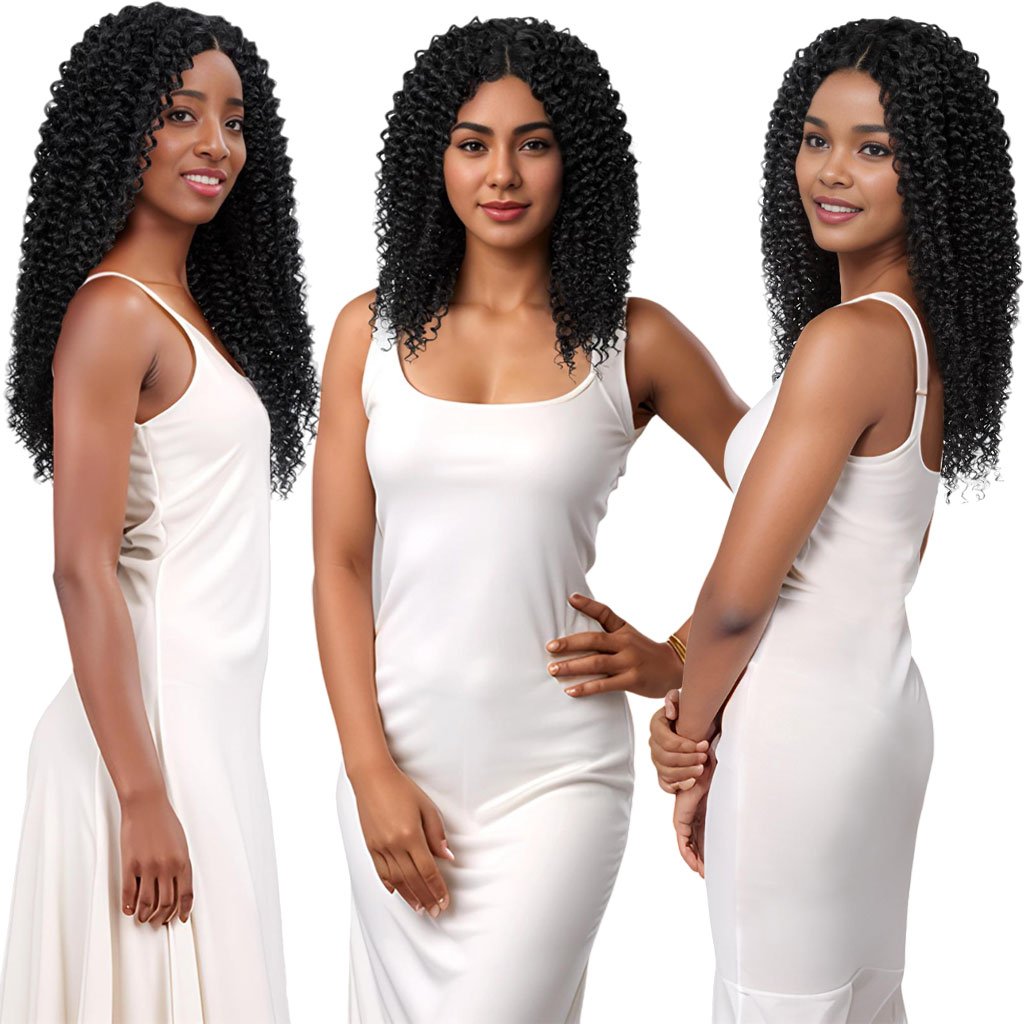Brazilian Human Hair Premium Blend Natural Water Wave Weave