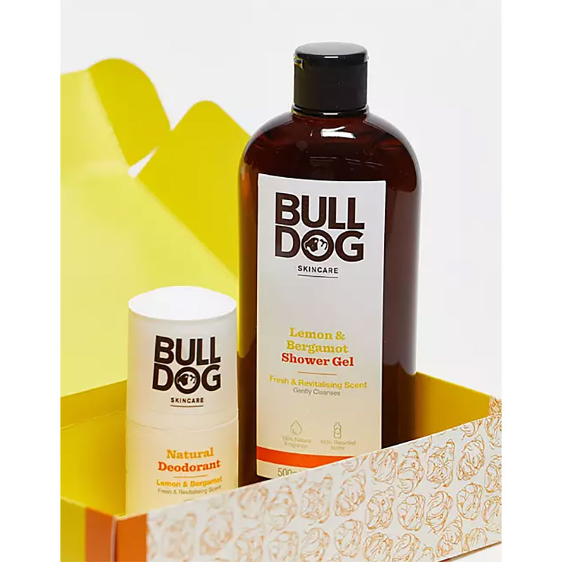 Bulldog Lemon And Bergamot Bodycare Duo