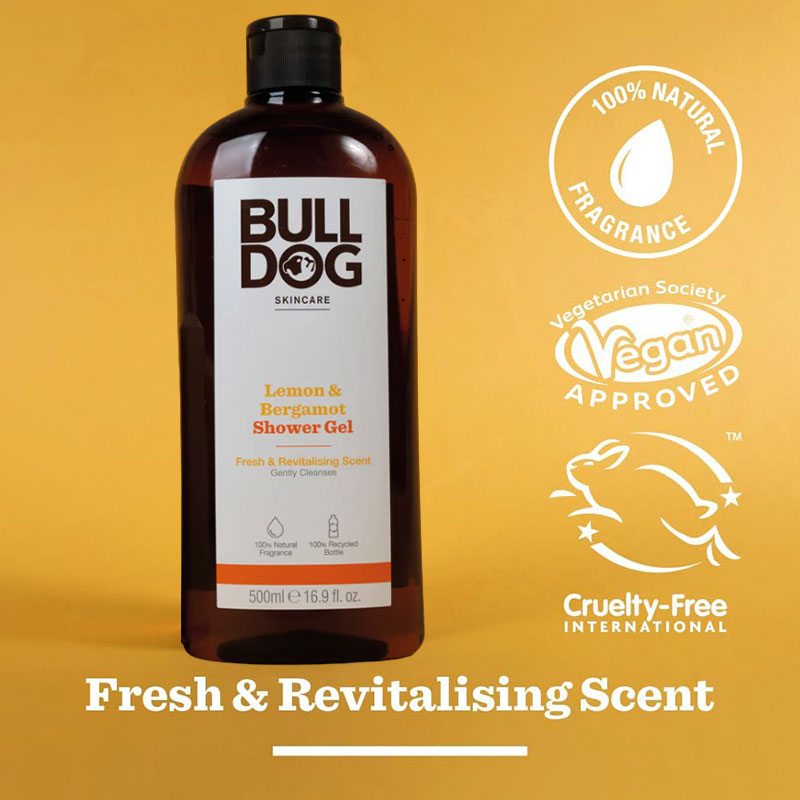 Bulldog Lemon And Bergamot Shower Gel