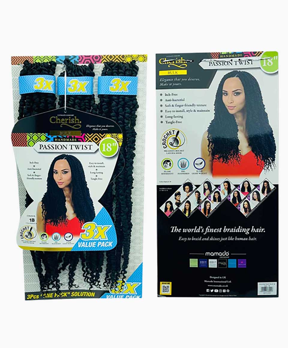 3X Value Pack Syn Handmade Passion Twist Braids