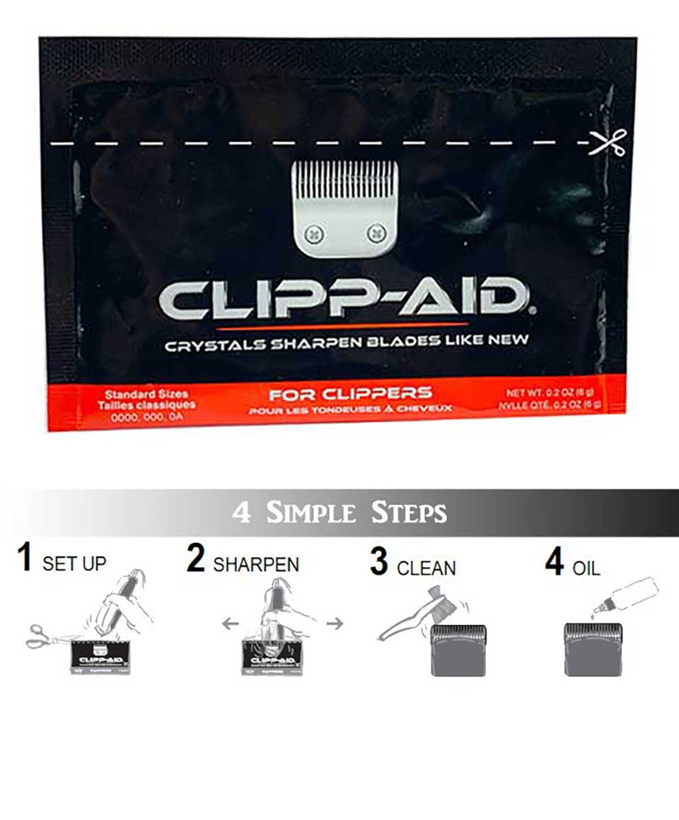 Crystals Sharpen Blades Like New For Clippers