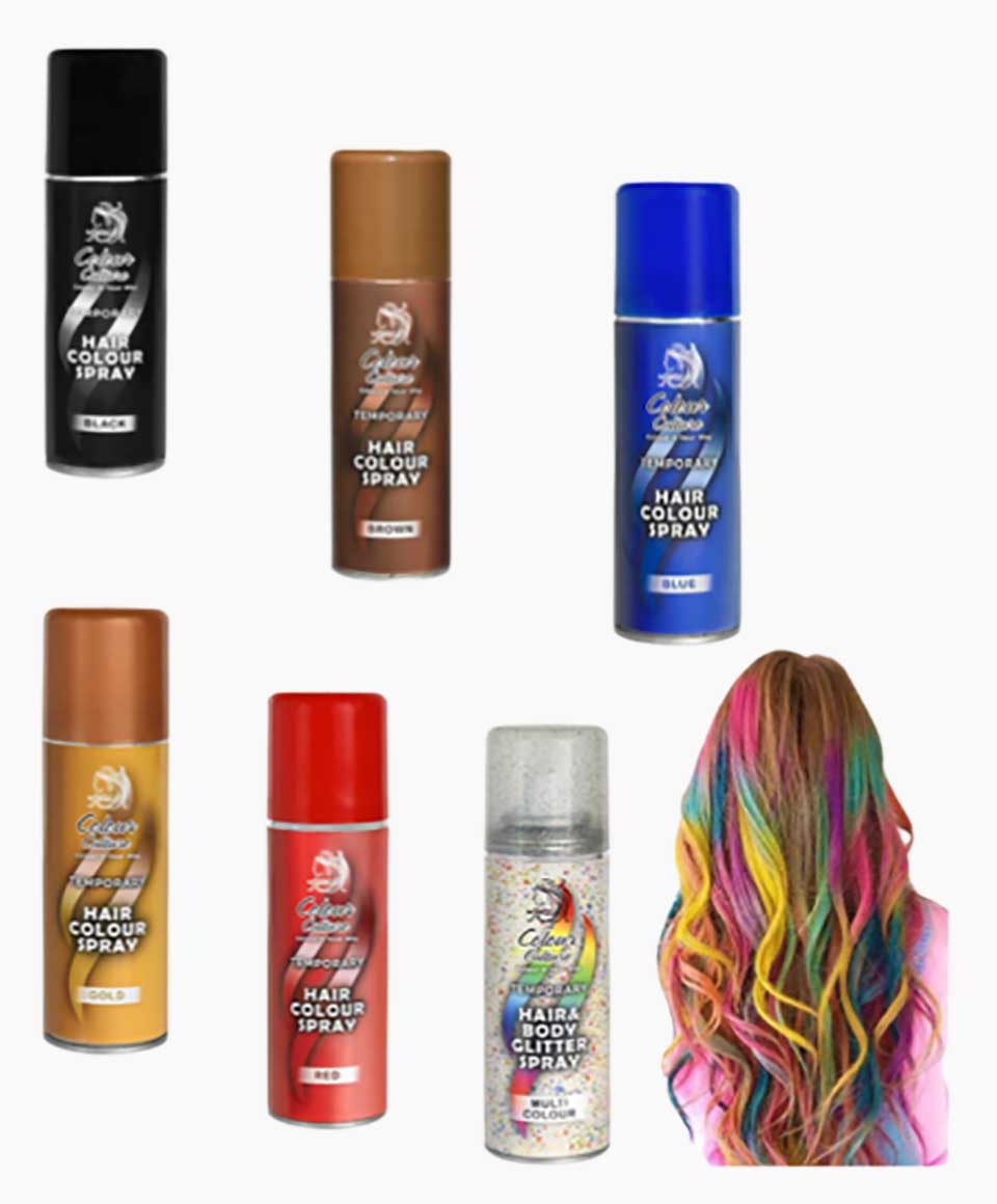 Colour Culture Temporary Hair Colour Blue Spray