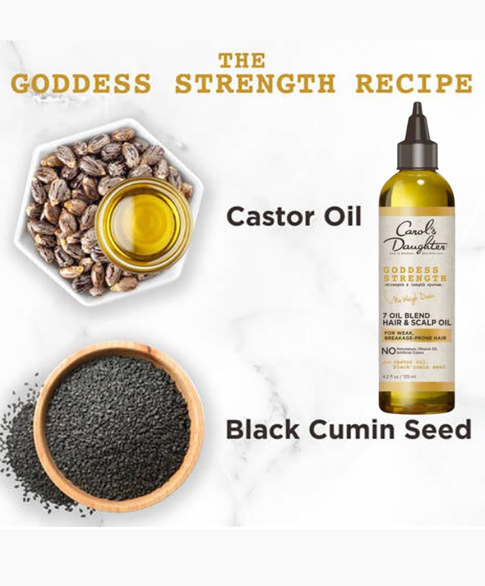 Goddess Strength 7 Oil Blend Hair And Scalp Oil