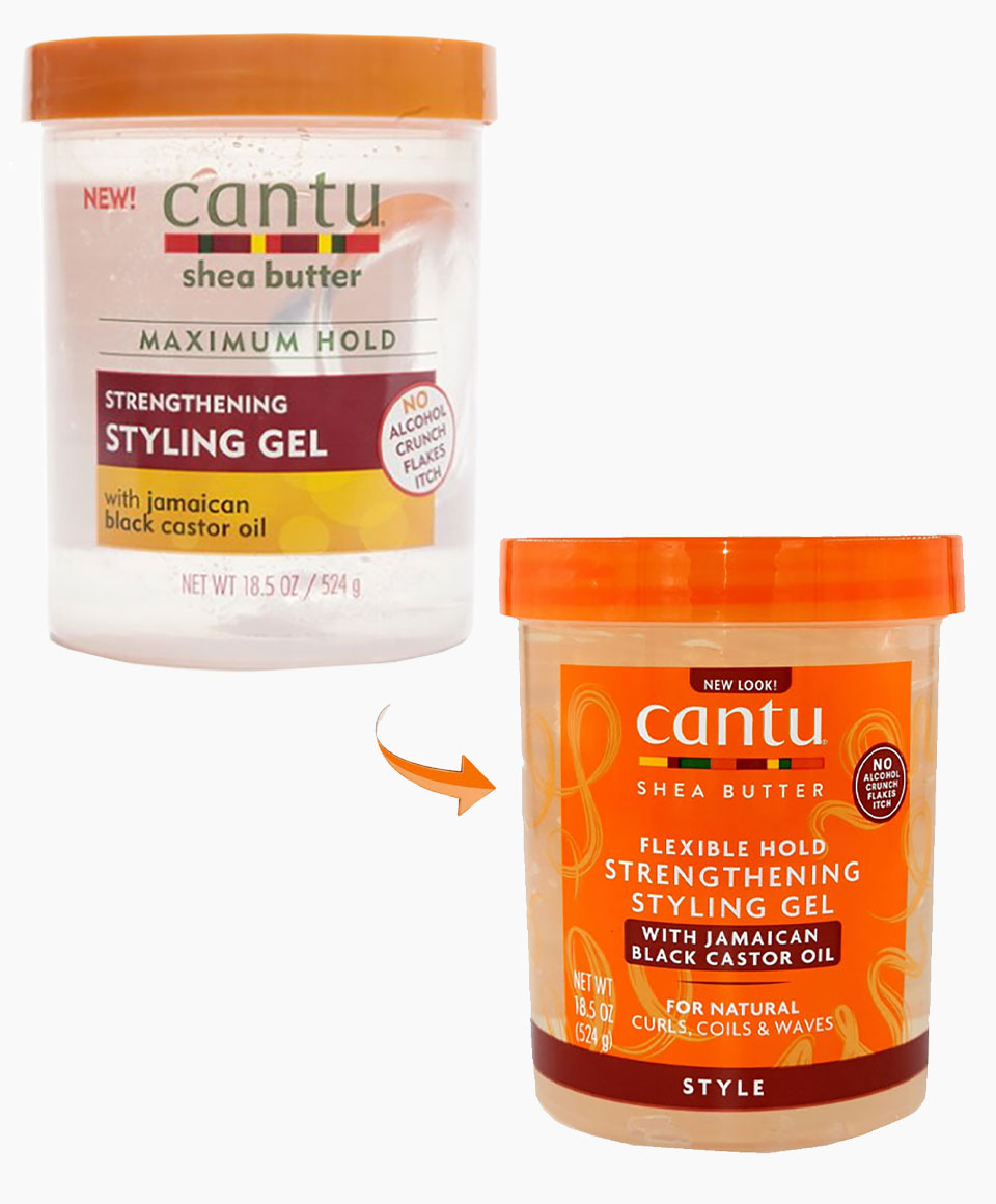 Cantu Shea Butter Strengthening Styling Gel With Jamaican Black Castor Oil
