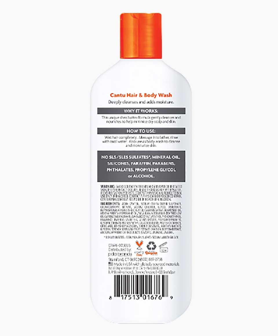 Cantu Men 2 In 1 Hair And Body Wash