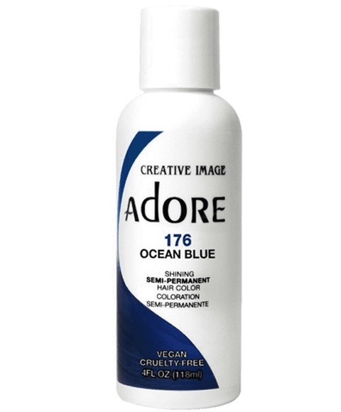 Adore Shining Semi Permanent Hair Color Ocean Blue