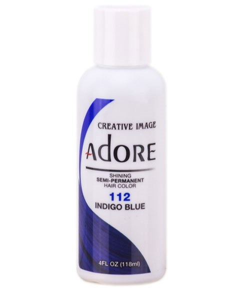 Adore Shining Semi Permanent Hair Color Indigo Blue