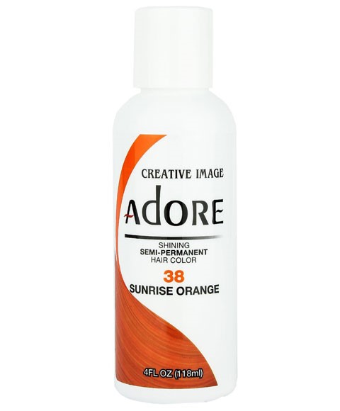 Adore Shining Semi Permanent Hair Color Sunrise Orange