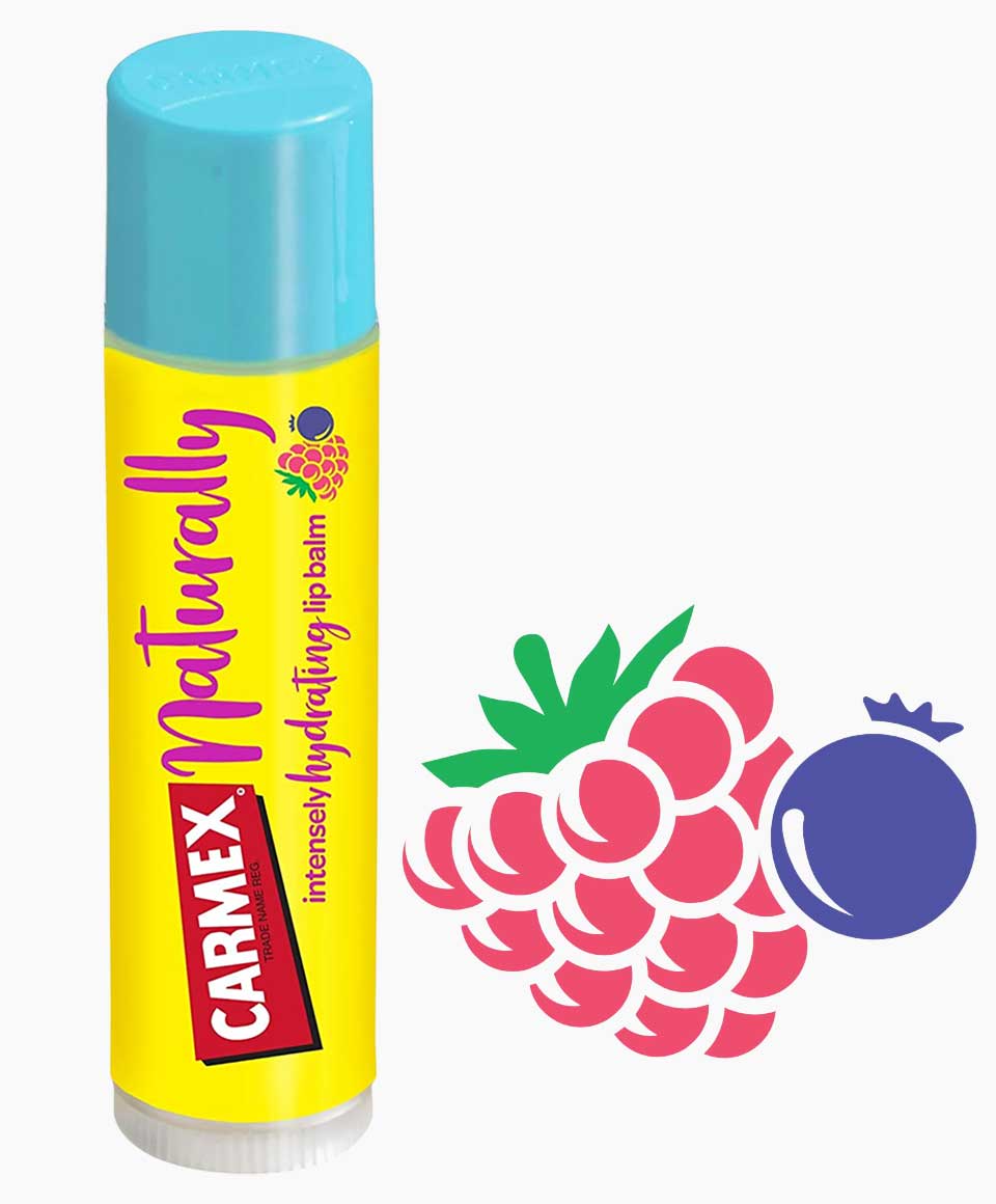 Carmex Naturally Berry Lip Balm