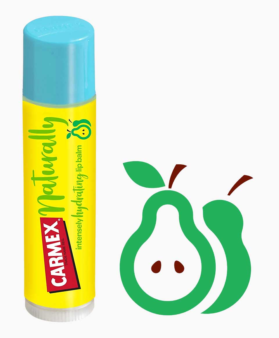 Carmex Naturally Pear Lip Balm