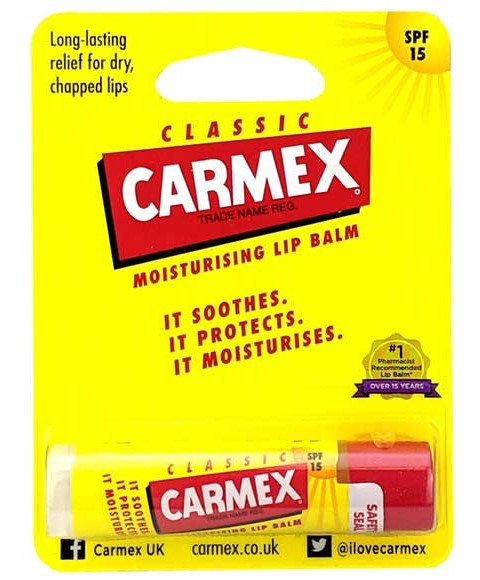 Carmex Moisturising Lip Balm Stick Classic