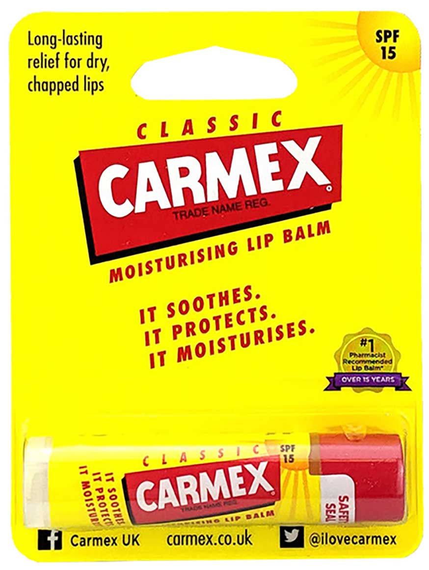 Carmex Moisturising Lip Balm Stick Classic
