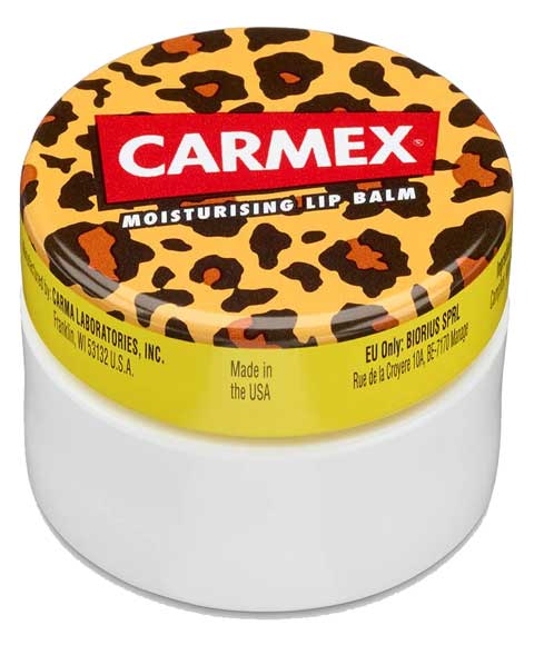 Carmex Moisturising Lip Balm Pot Wild Edition