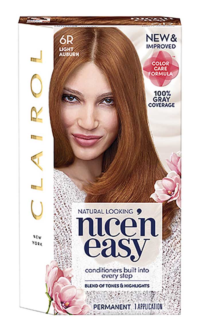 Nice N Easy Permanent Hair Color 6R Light Auburn