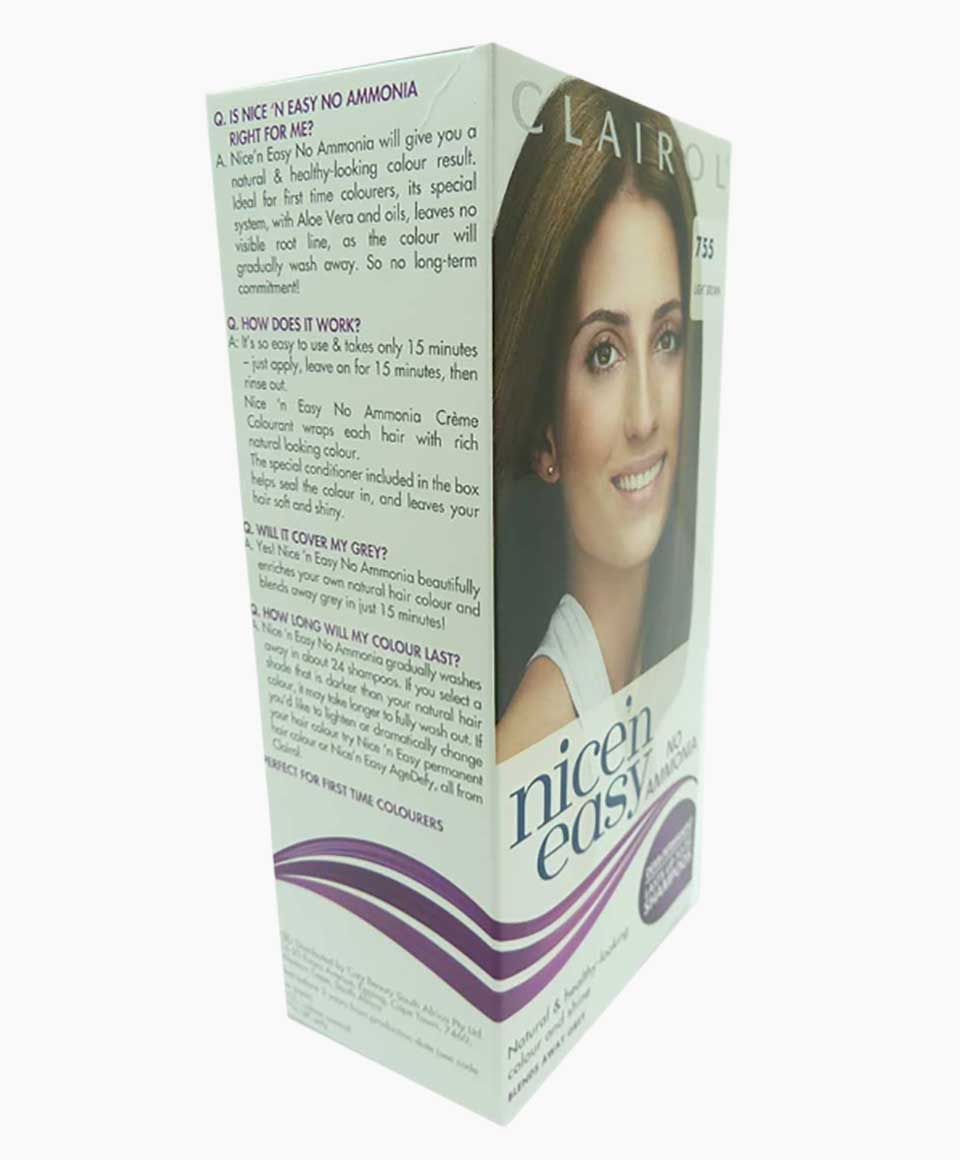 Nice N Easy Demi Permanent Color 755 Light Brown