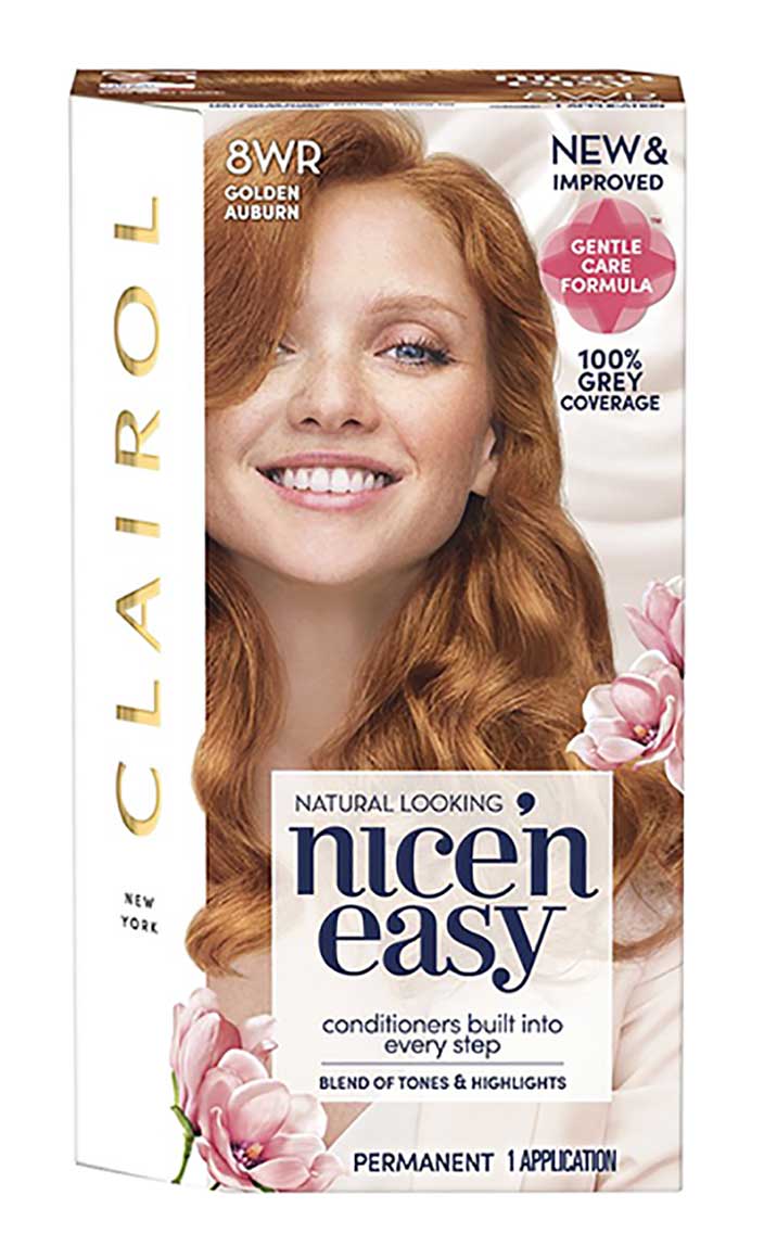 Clairol Nice N Easy Permanent Colours 8WR Golden Auburn