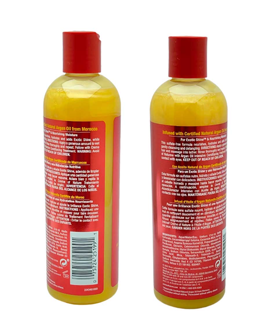 Argan Oil Sulfate Free Moisture And Shine Shampoo