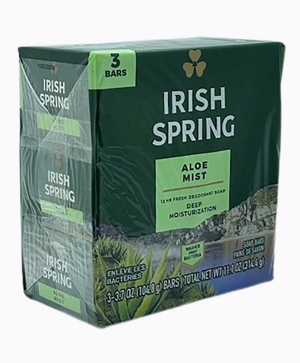 Irish Spring Aloe Mist Deodorant Soap