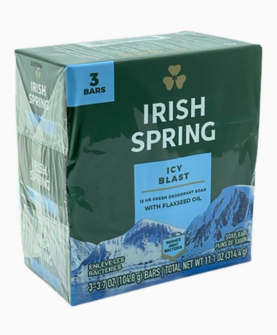 Irish Spring Icy Blast Deodorant Soap