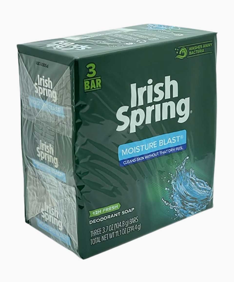 Irish Spring Moisture Blast Deodorant Soap