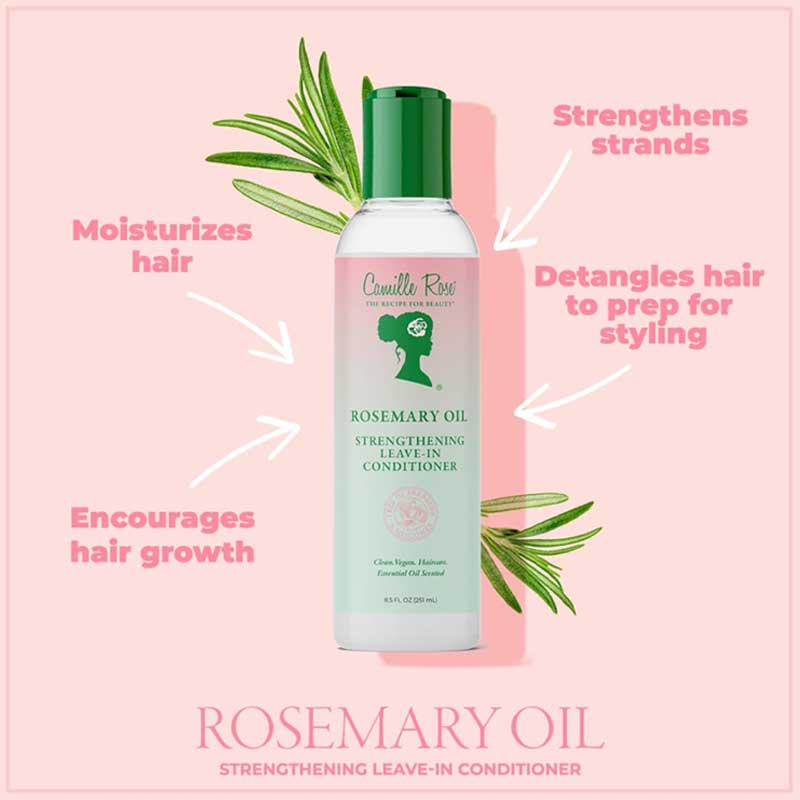 Camille Rose Strengthening Leave In Conditioner With Rosemary Oil