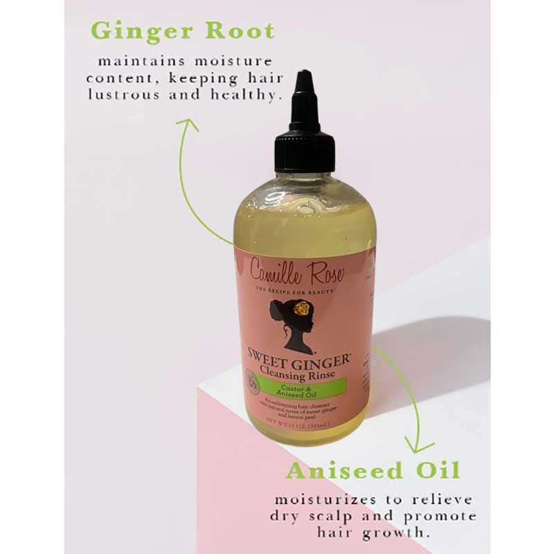 Camille Rose Sweet Ginger Cleansing Rinse With Castor And  Aniseed Oil
