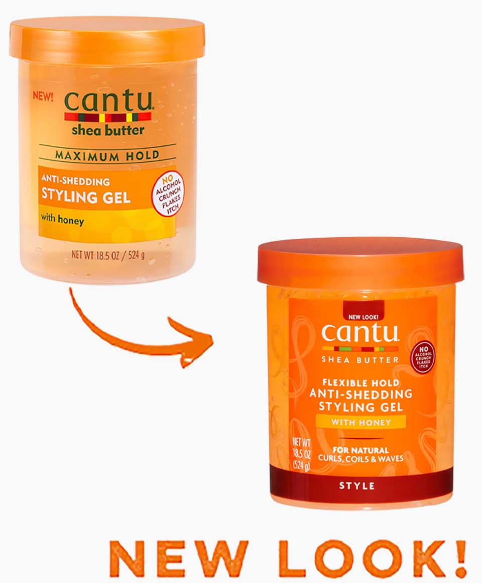 Cantu Shea Butter Flexible Hold Anti Shedding Styling Gel