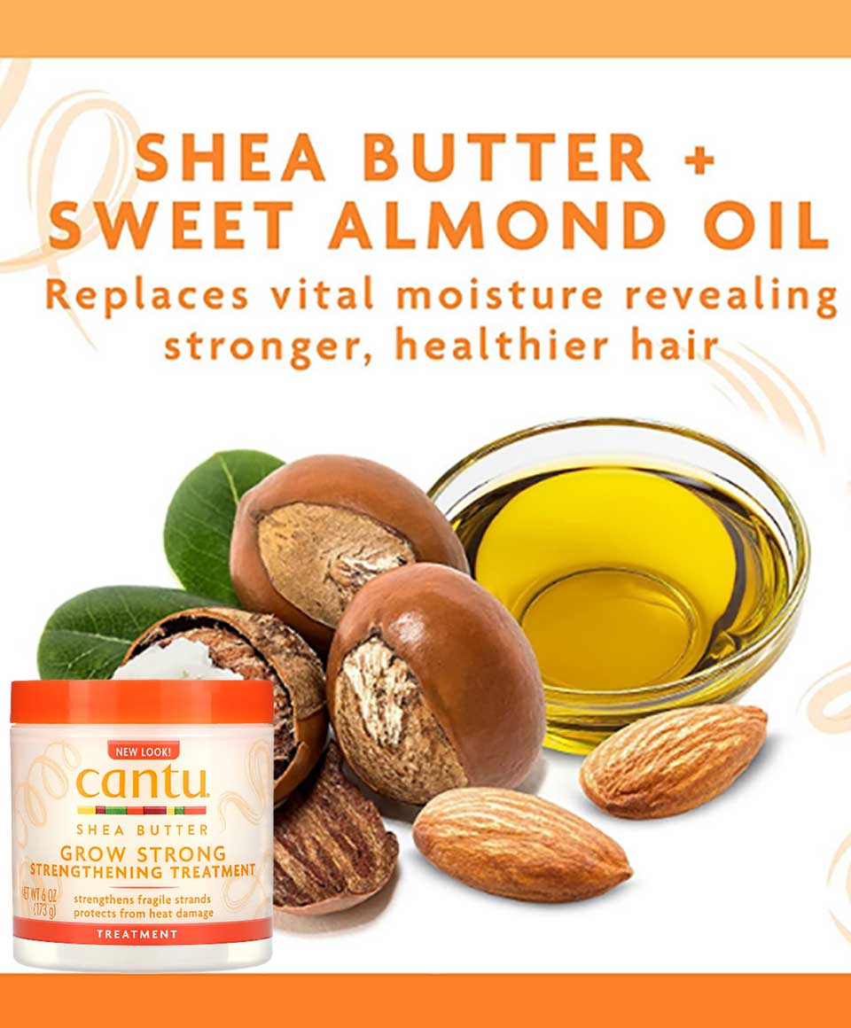 Cantu Shea Butter Grow Strong Strengthening Treatment