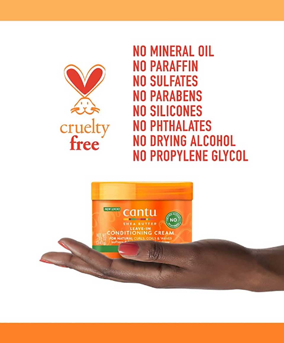 Cantu Shea Butter Leave In Conditioning Cream