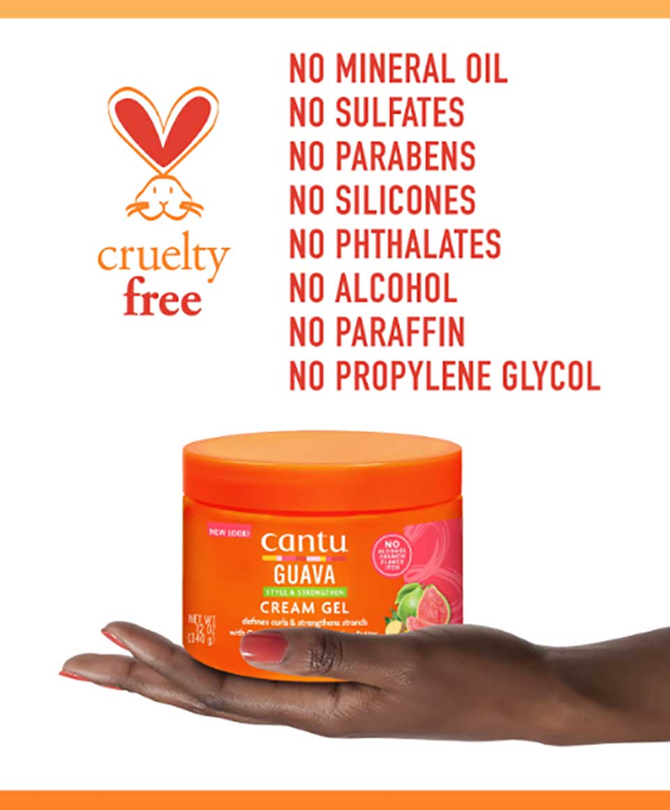 Cantu Guava Style And Strengthen Cream Gel