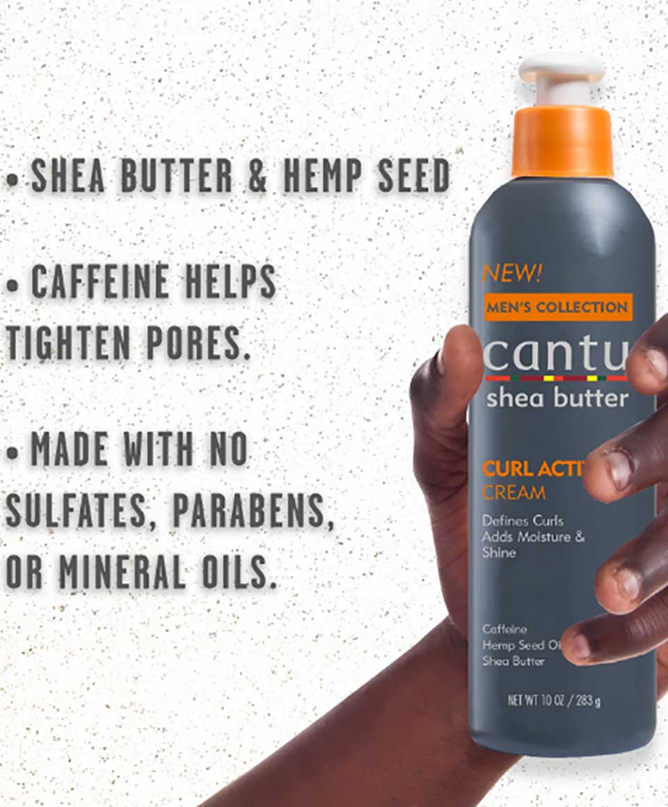 Cantu Men Shea Butter Curl Activator Cream