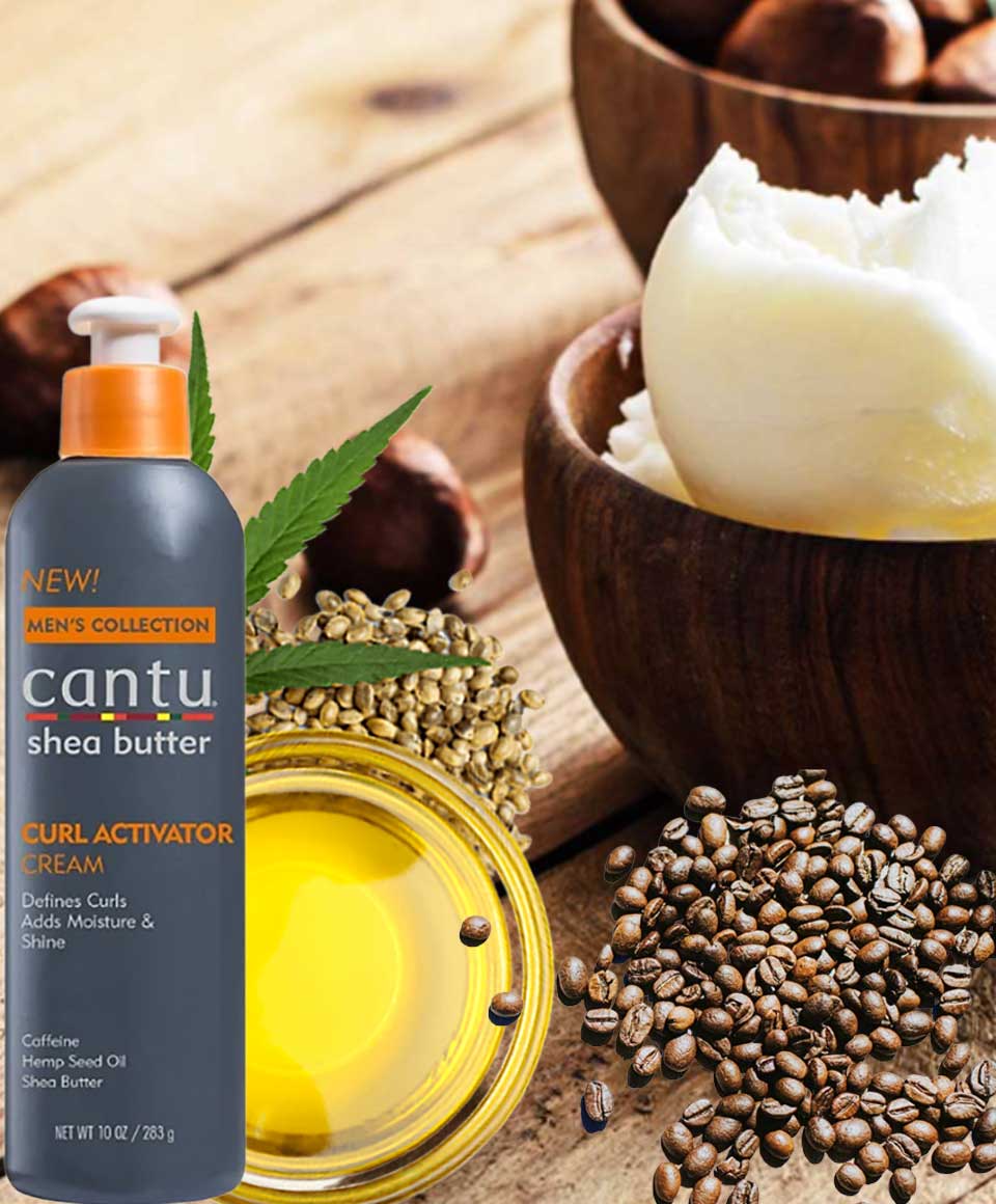 Cantu Men Shea Butter Curl Activator Cream