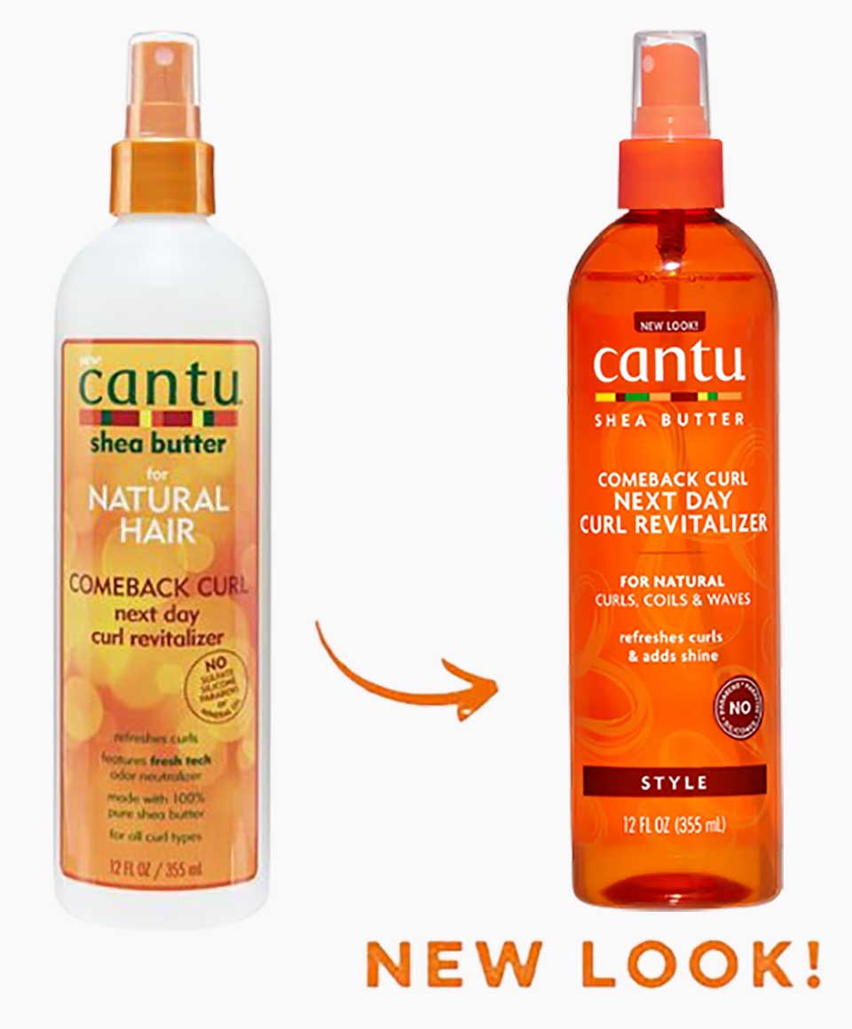 Cantu Shea Butter Comeback Curl Next Day Curl Revitalizer