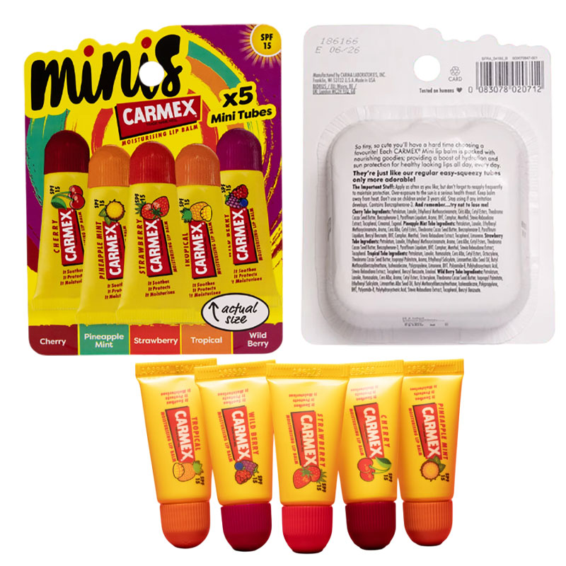 Carmex Minis X5 Lip Balm
