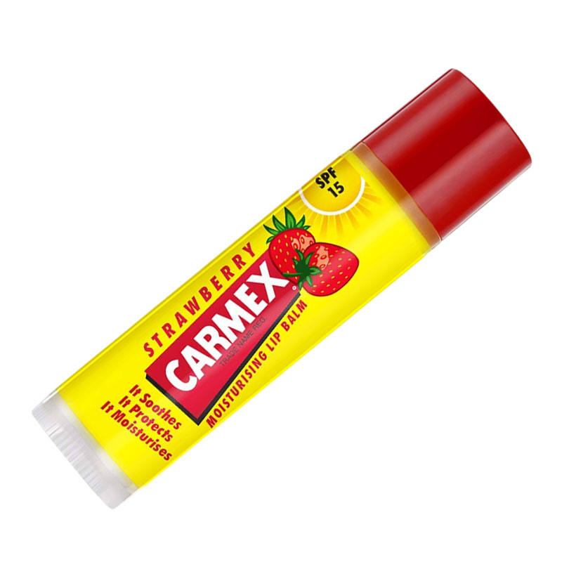 Carmex Moisturising Lip Balm Stick Strawberry