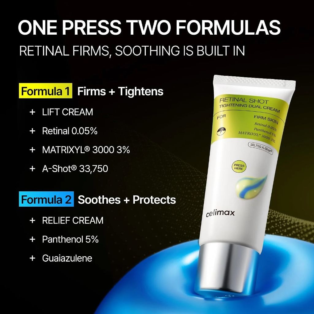 Retinal Shot Tightening Dual Cream For Firm Skin