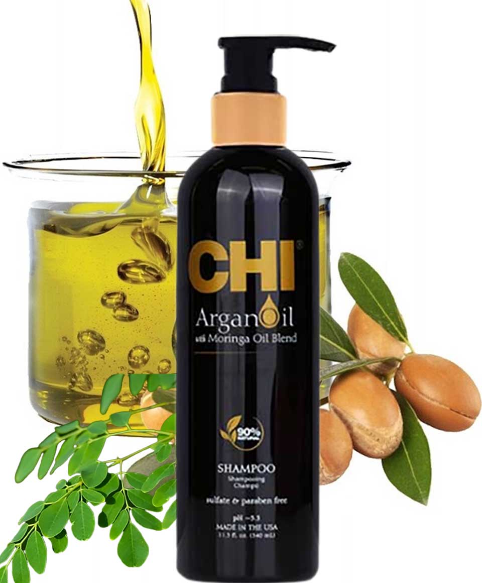 CHI Argan Oil Shampoo With Moringa Oil Blend