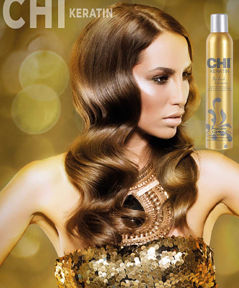 CHI Keratin Flex Finish Hair Spray Hold Level 3