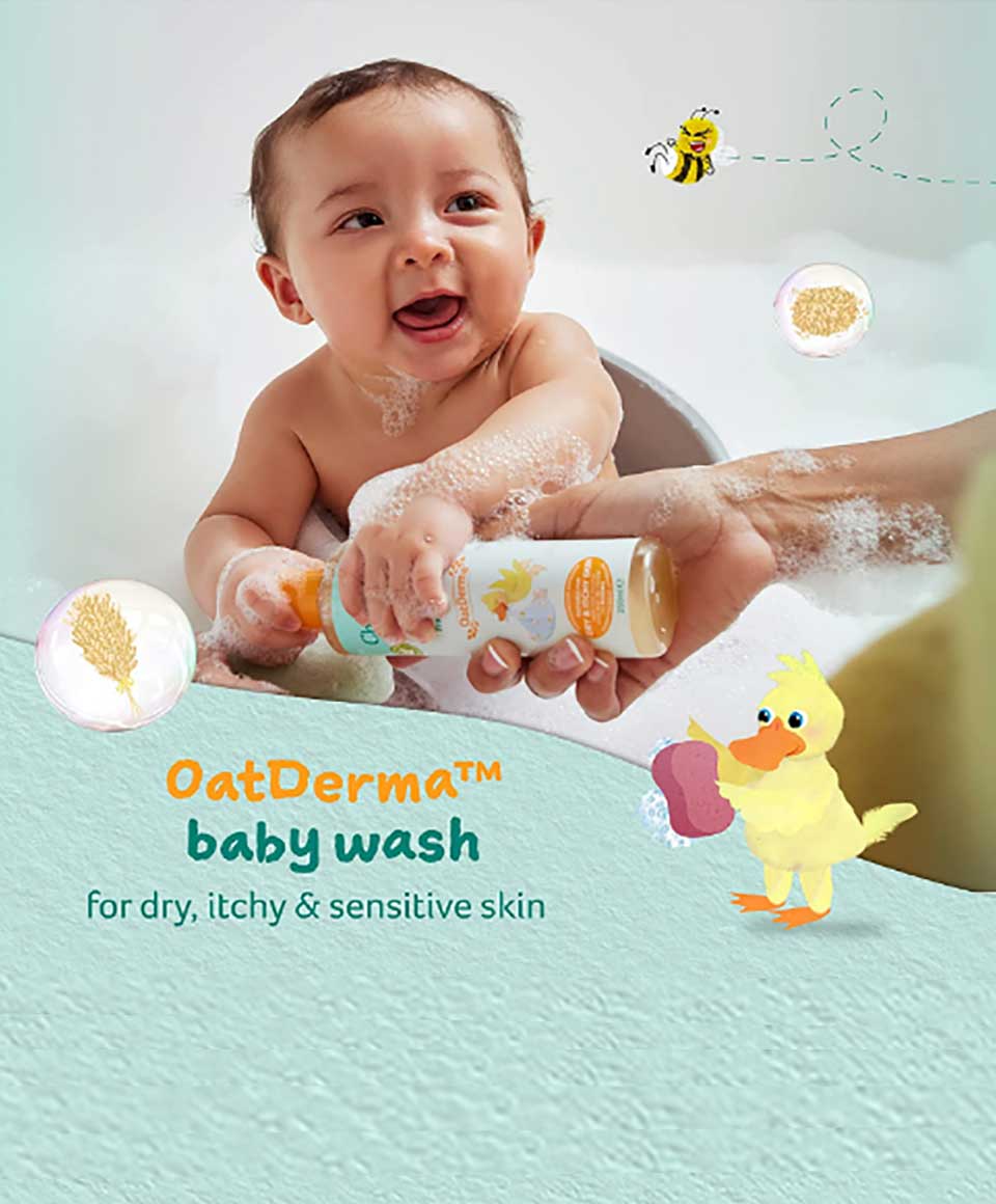 Childs Farm Baby Wash Fragrance Free Oat Derma