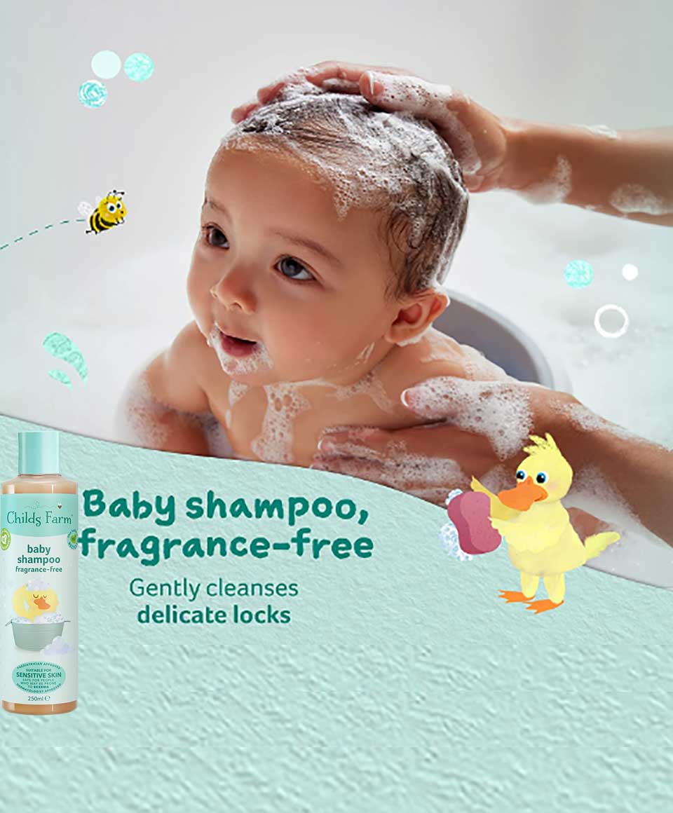 Childs Farm Baby Shampoo Fragrance Free