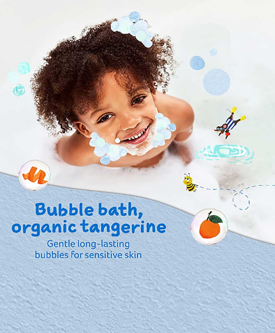 Childs Farm Bubble Bath With Organic Tangerine