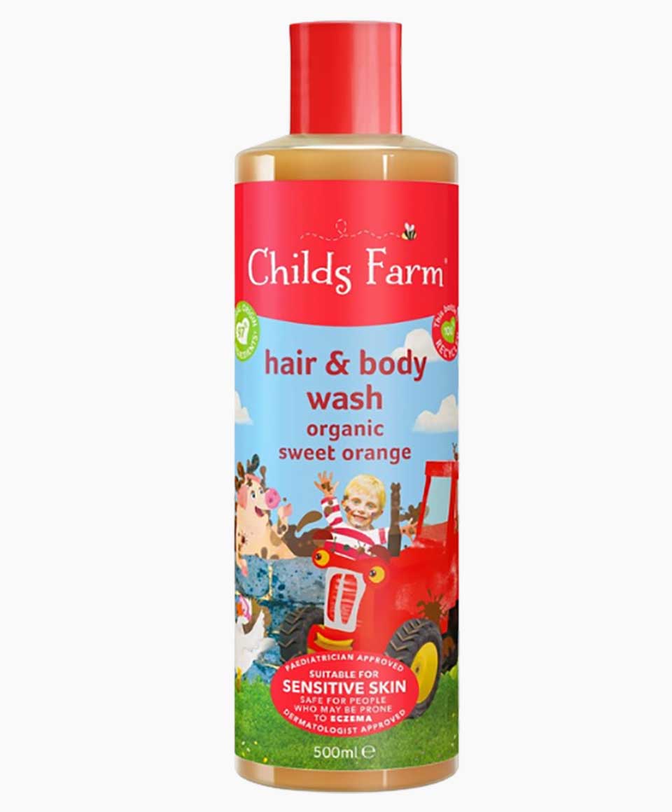 Childs Farm Hair And Body Wash With Organic Sweet Orange