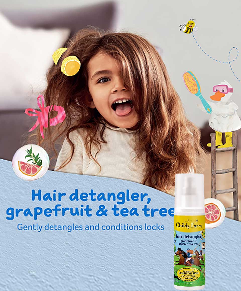 Childs Farm Hair Detangler With Grapefruit And Organic Tea Tree