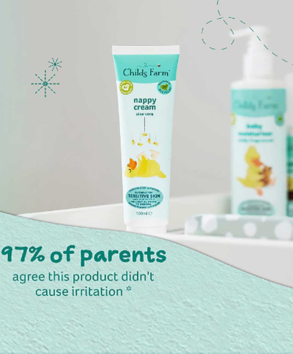 Childs Farm Nappy Cream With Aloe Vera Childs Farm Pak