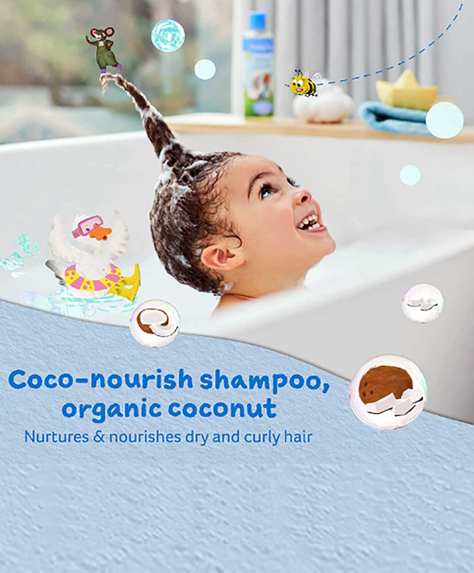 Childs Farm Organic Coconut Shampoo For Dry And Curly Hair
