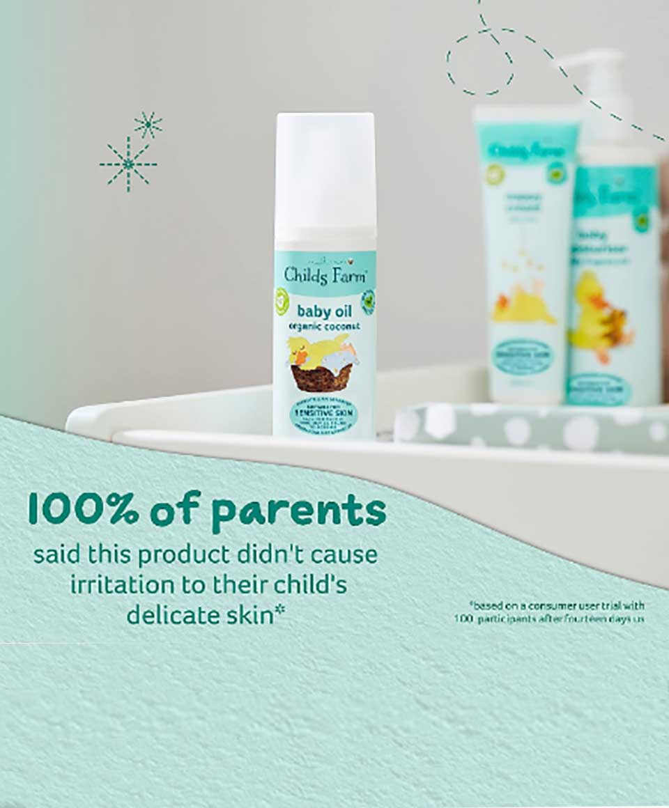 Childs Farm Baby Oil With Organic Coconut