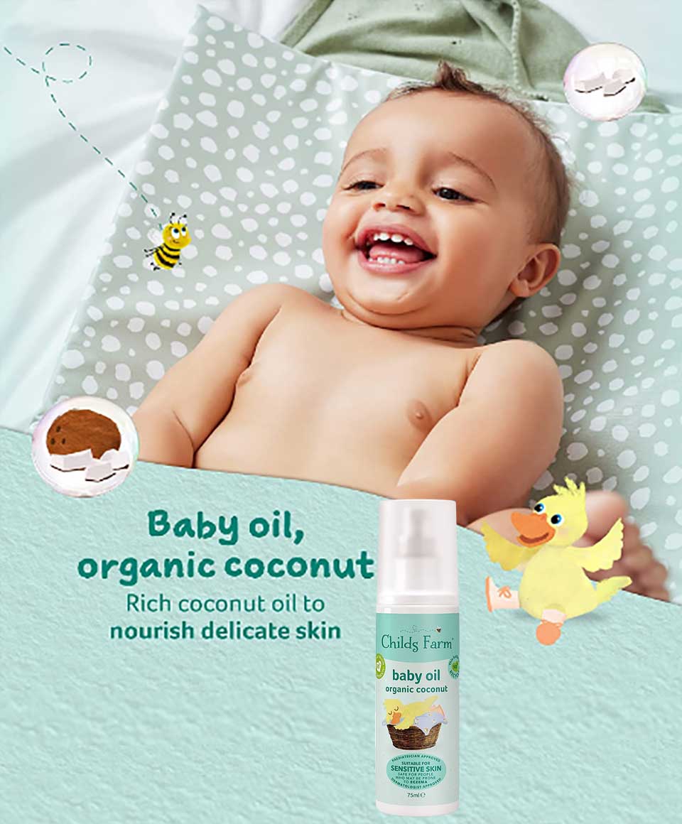 Childs Farm Baby Oil With Organic Coconut