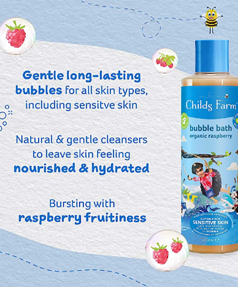 Childs Farm Bubble Bath With Organic Raspberry