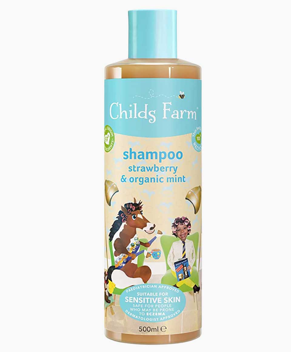 Childs Farm Shampoo With Strawberry And Organic Mint